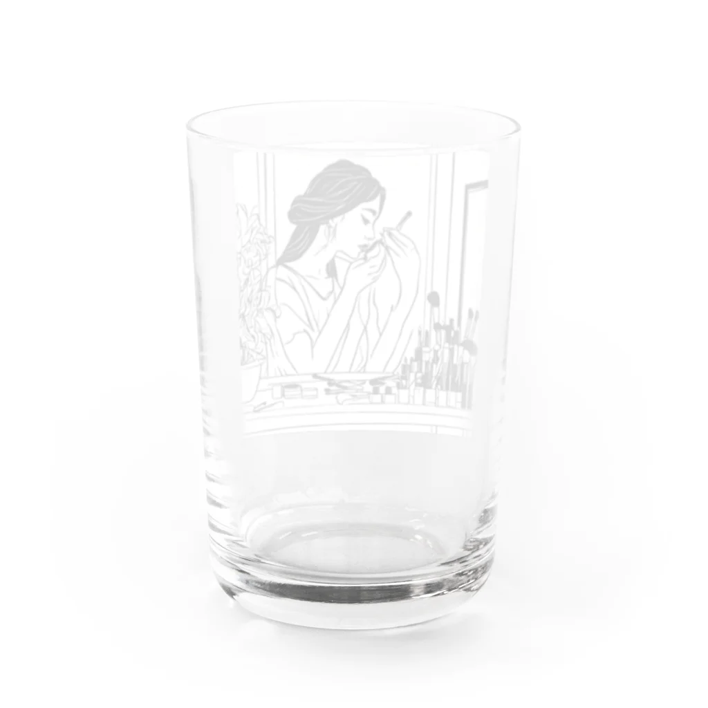 suitenの今日も今日とてメイク Water Glass :back