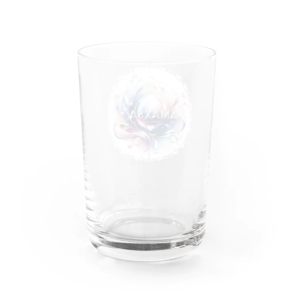 H.webPのAmaxsaパールライン-Pearl-line【バックプリント】 Water Glass :back