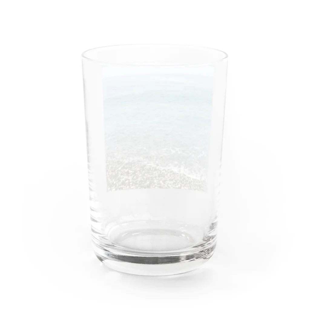 鹹甜鹹甜の三仙台 Water Glass :back