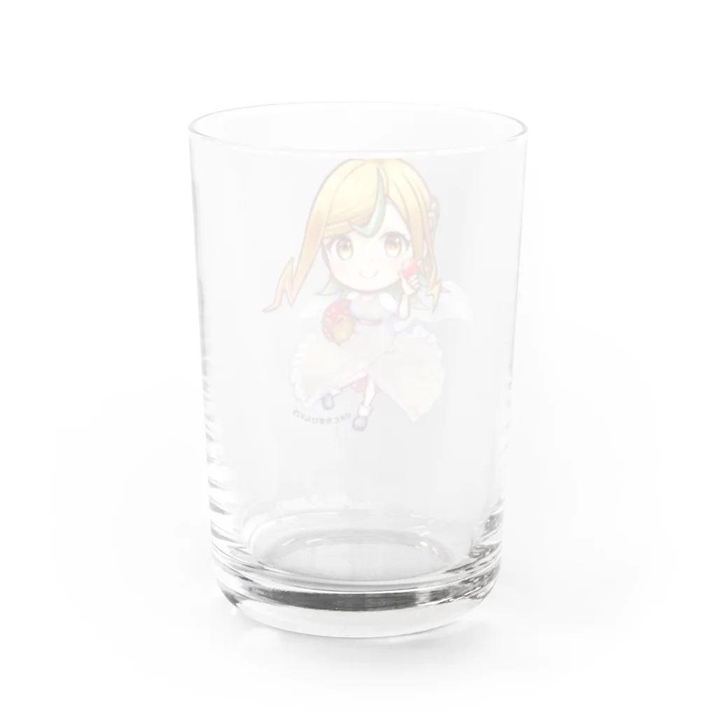 #とちぎけんV25 Official Shopのいちご王国アンバサダーつづみん Water Glass :back