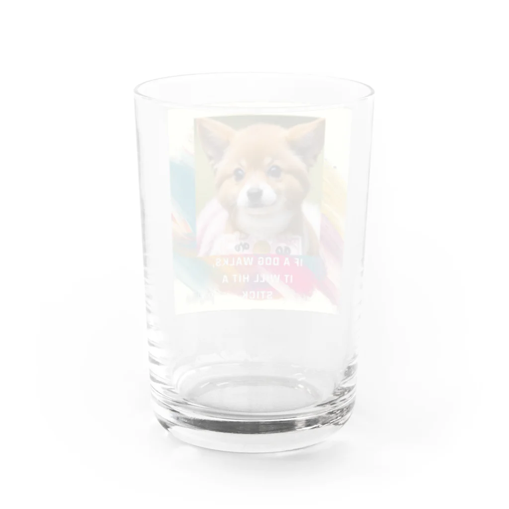 パピコの動画のパピコ達 Water Glass :back