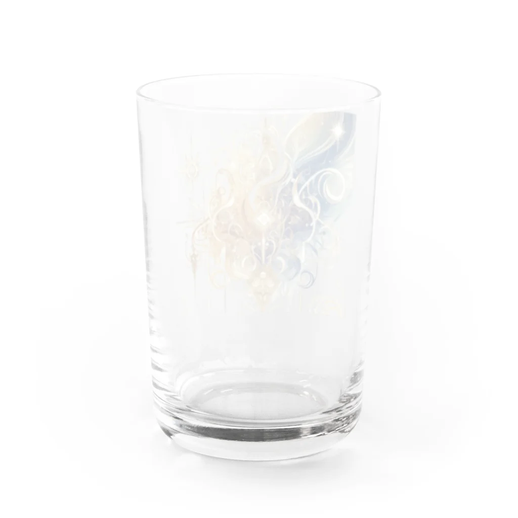 マジカルスワール　ショップのマジカルスワール（２） Water Glass :back