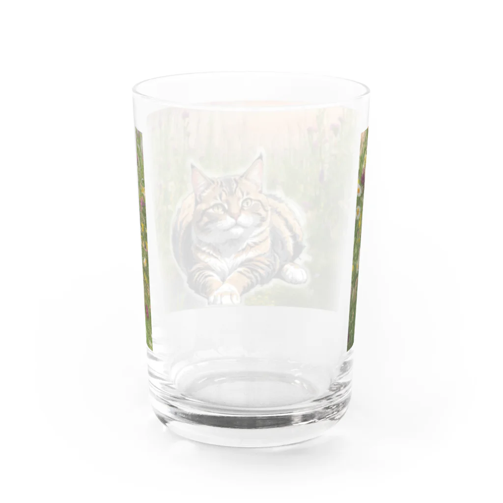 NOBI オリジナルクリエイトストアのNOBIニャン子シリーズ Water Glass :back