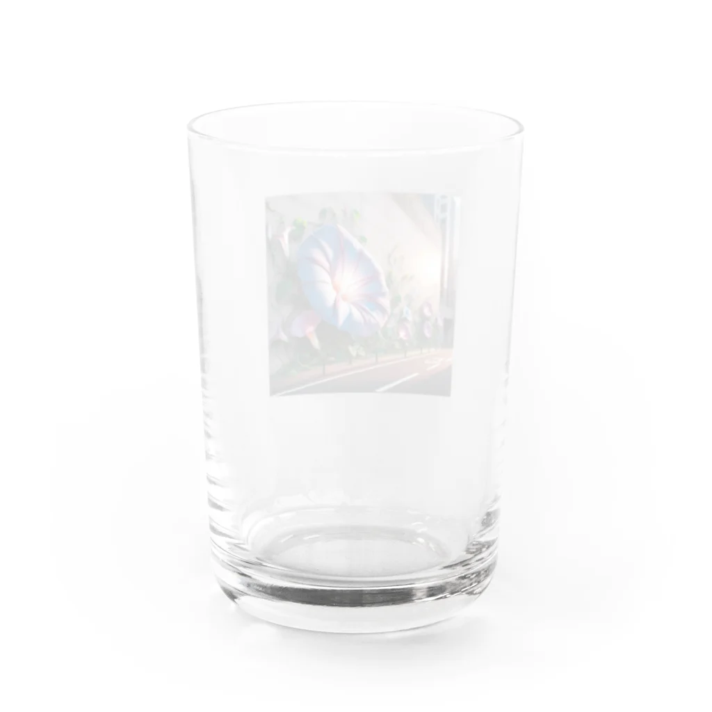 hanayaのアサガオ③ Water Glass :back