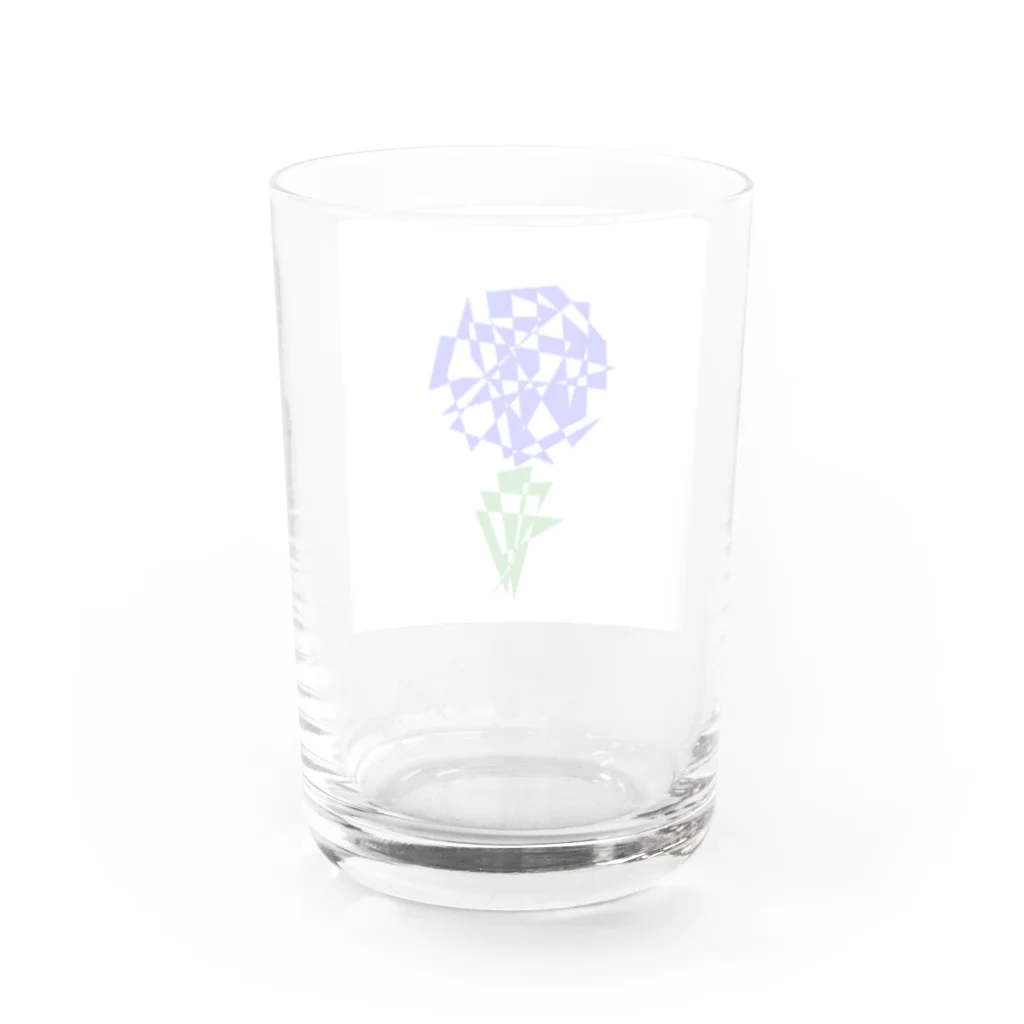 Xenoonaruuuの薔薇バラ Water Glass :back