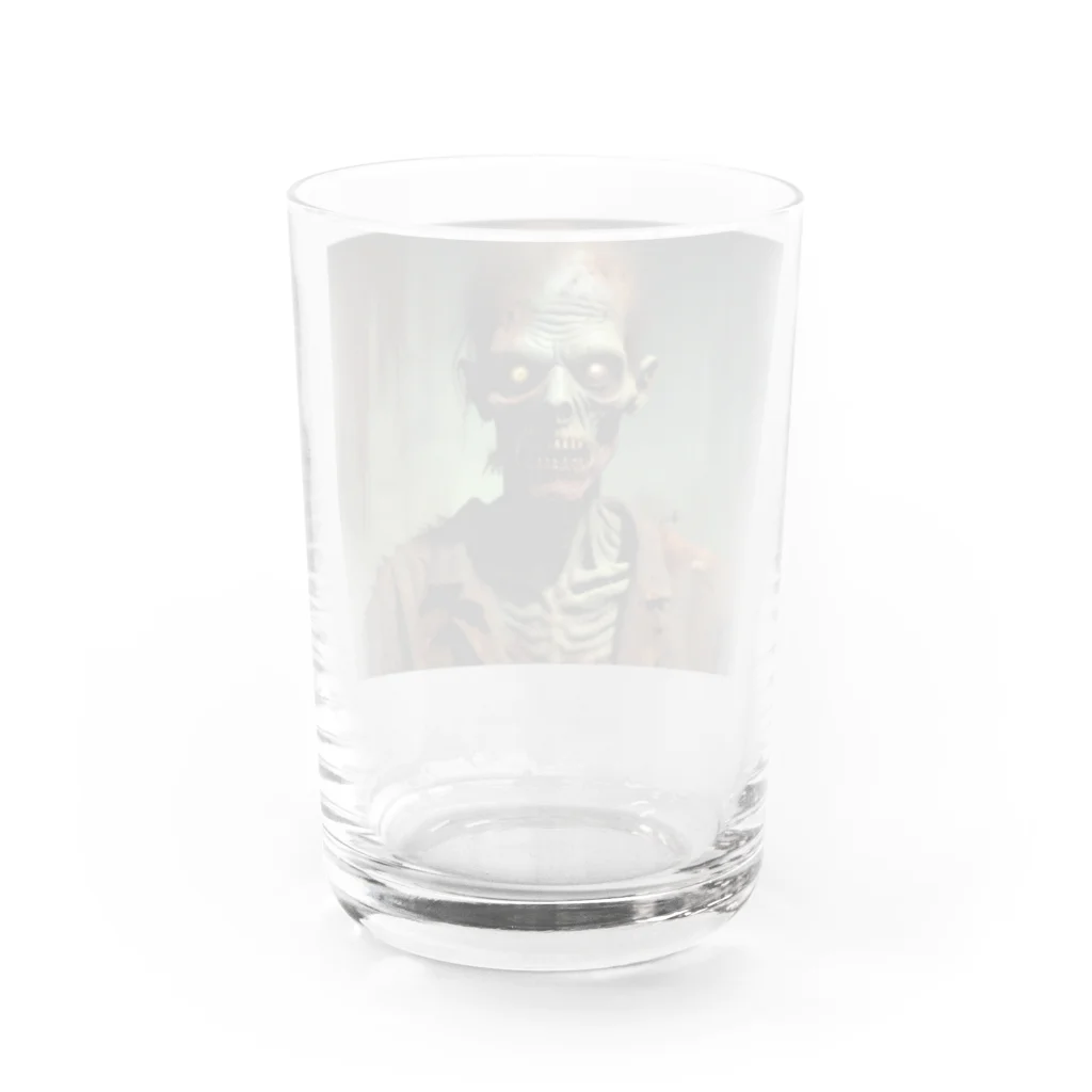 ジャパネットケフィアのリビングデッド 男(小物) Water Glass :back