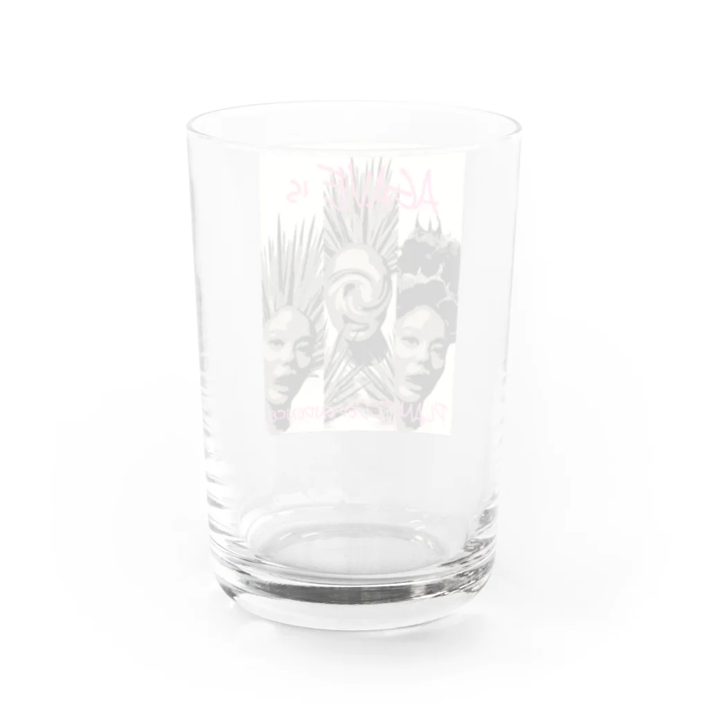 パキポキさんのDependence Water Glass :back