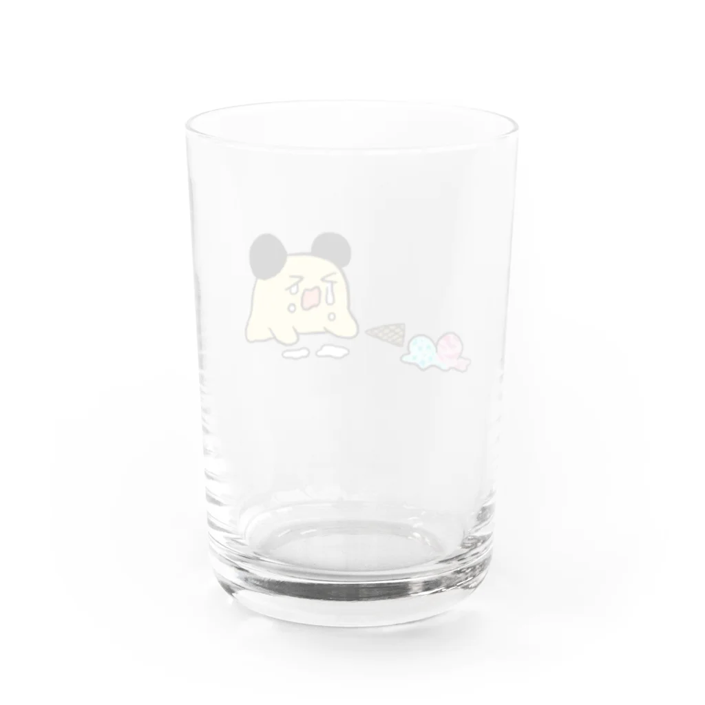 BUTTER no yōsei SHOPのバターの妖精・アイス落としちゃった！ Water Glass :back