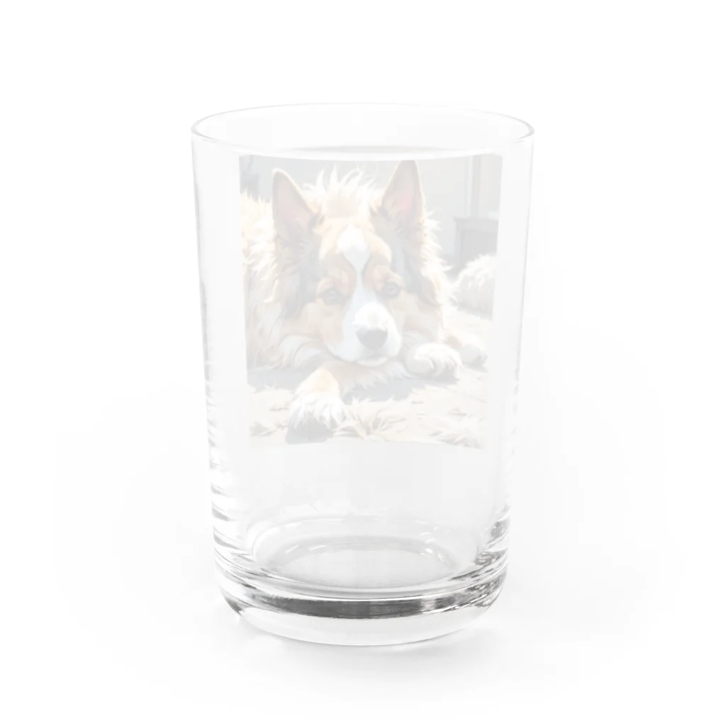 altemaの子犬 Water Glass :back