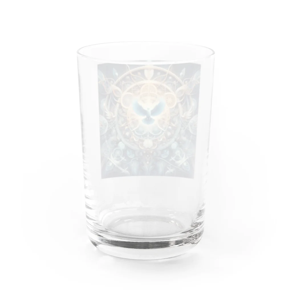 wワンダーワールドwの飛翔 Water Glass :back