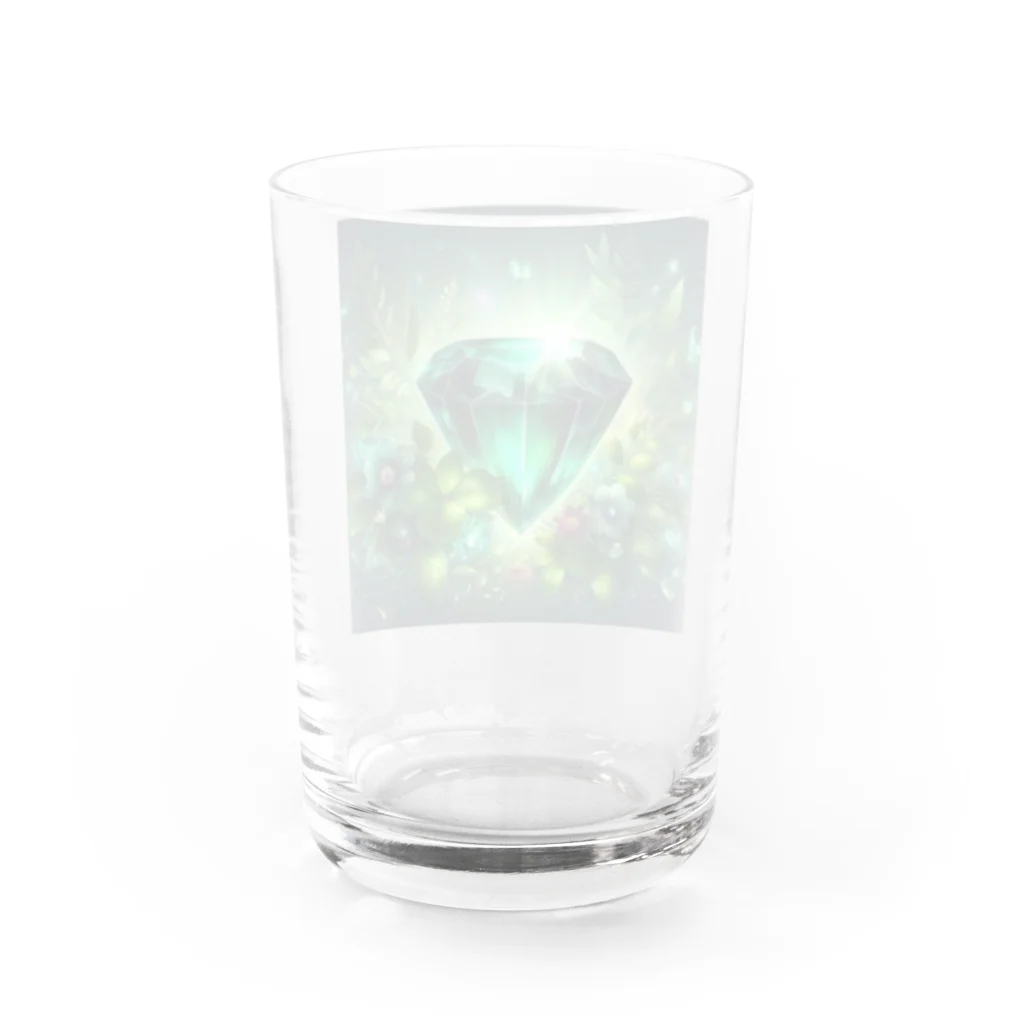 Rパンダ屋の「宝石グッズ」 Water Glass :back