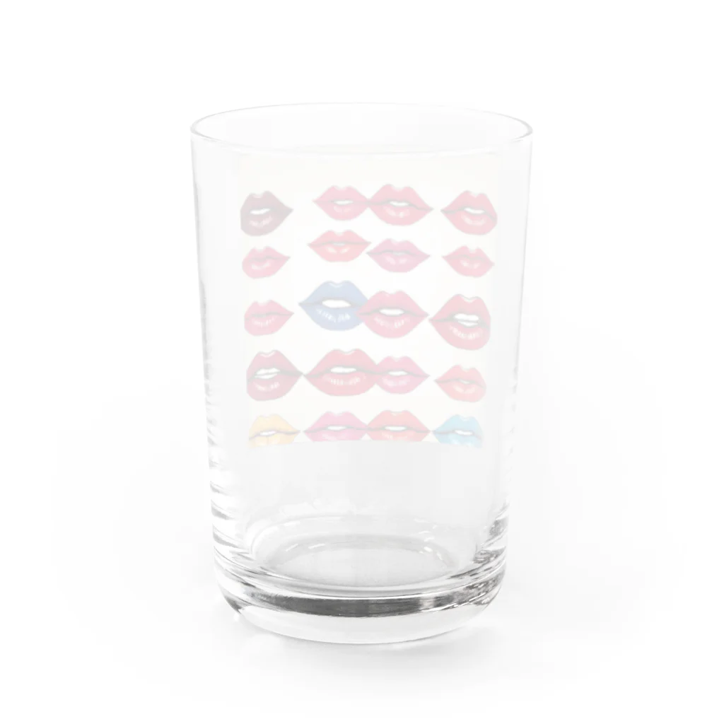 noiSutoaのおしゃれな唇 Water Glass :back