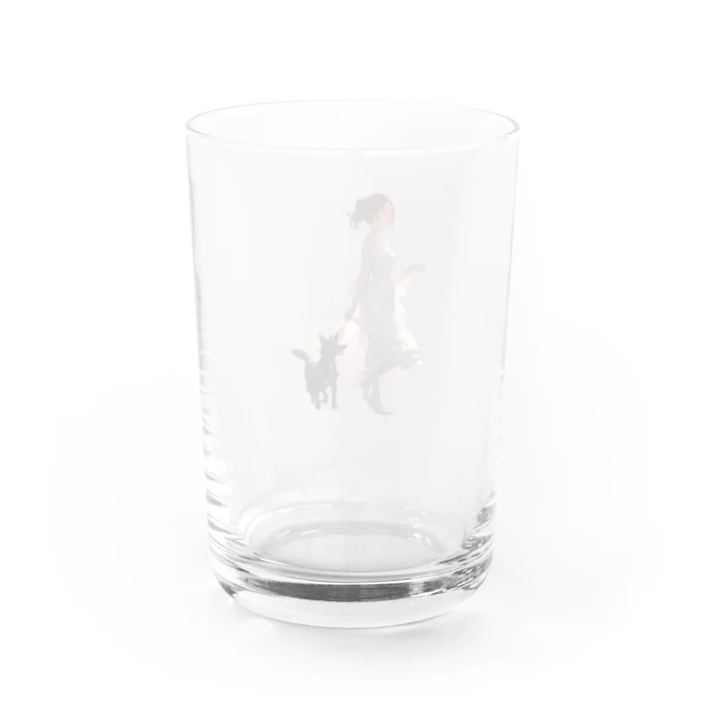 BreezyBlossomの幸せな瞬間 Water Glass :back