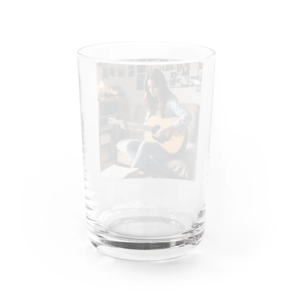 ryuuのギターを弾く女の子 Water Glass :back