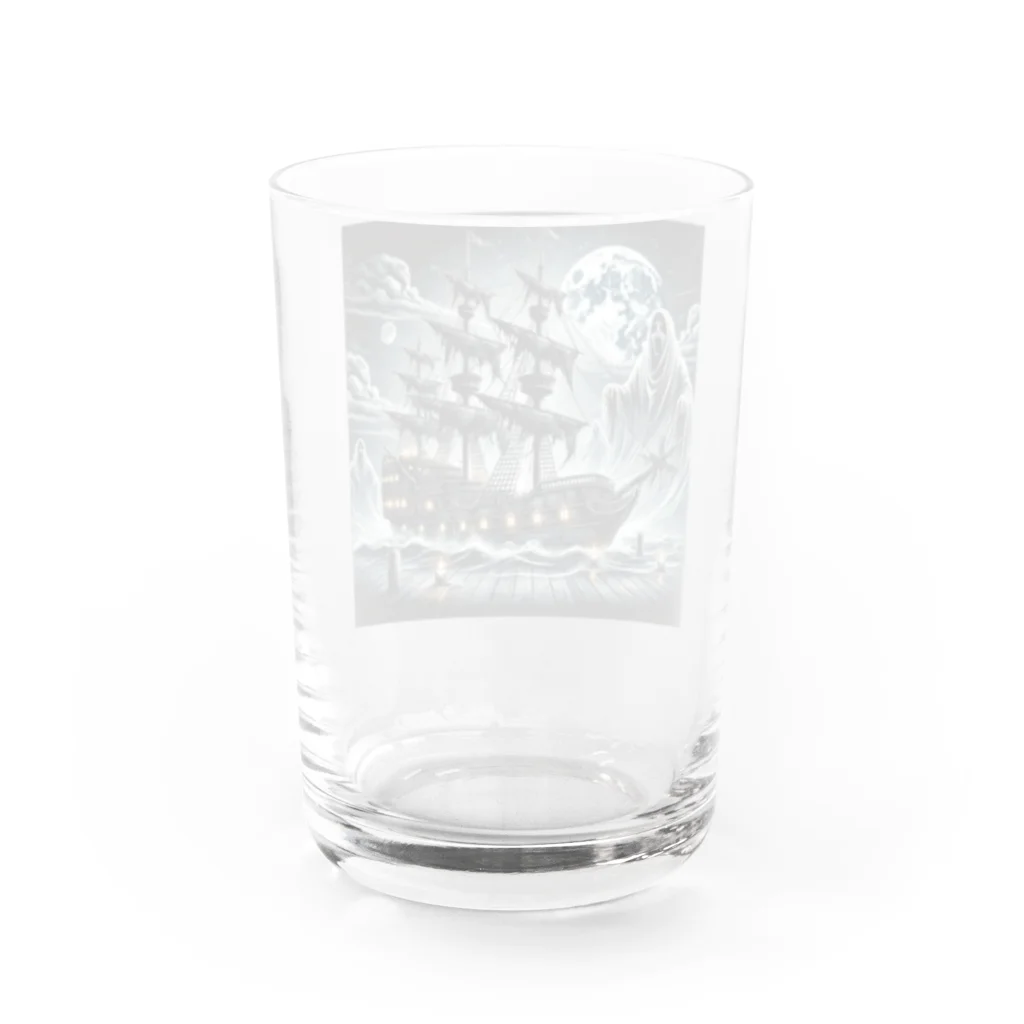 海の幸の幽霊海賊船 Water Glass :back