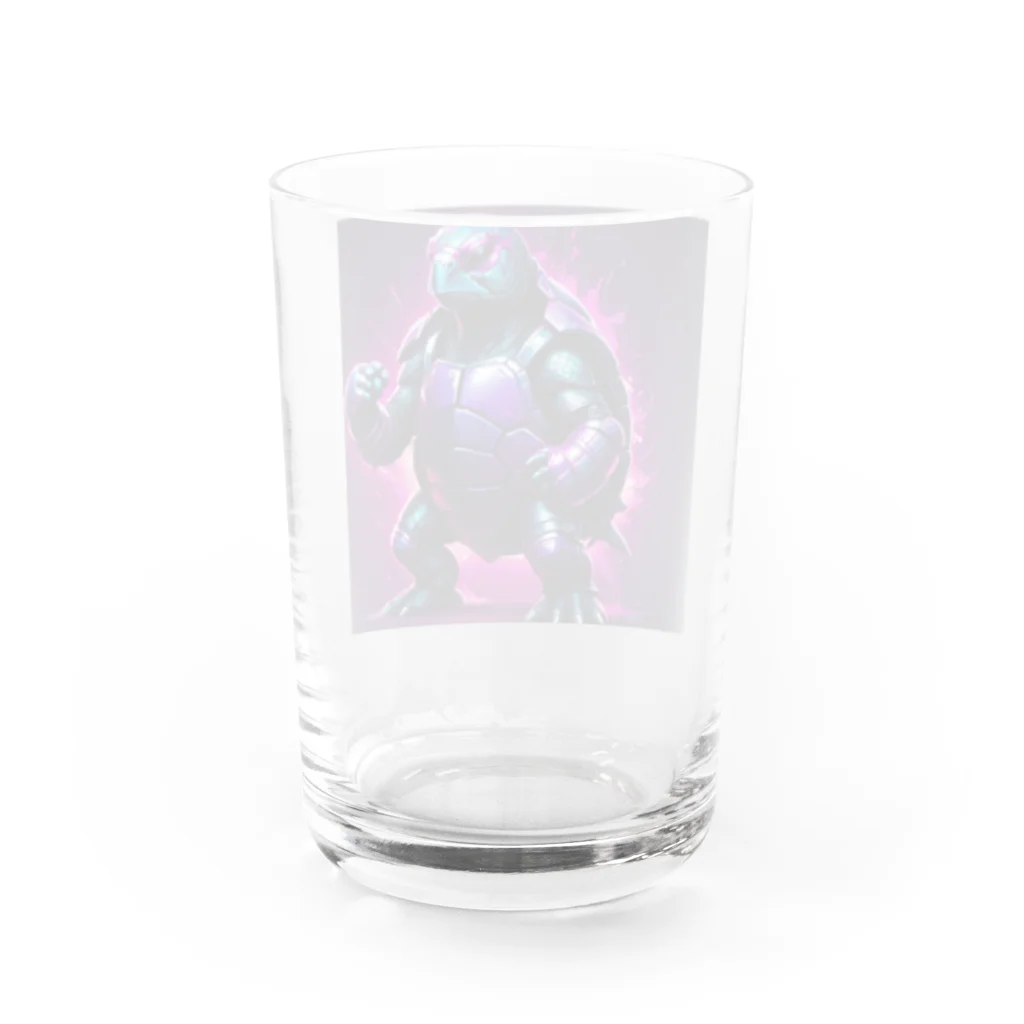 funaxのバトルタートル Water Glass :back