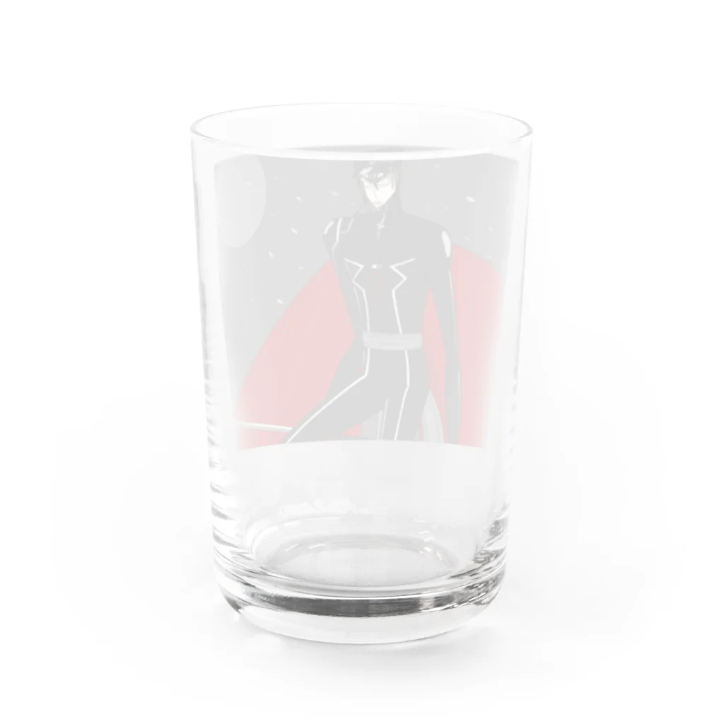 大嶌（おおしま）すずの萬屋の【ストラトス】梅田團治郎（うめだ だんじろう） Water Glass :back