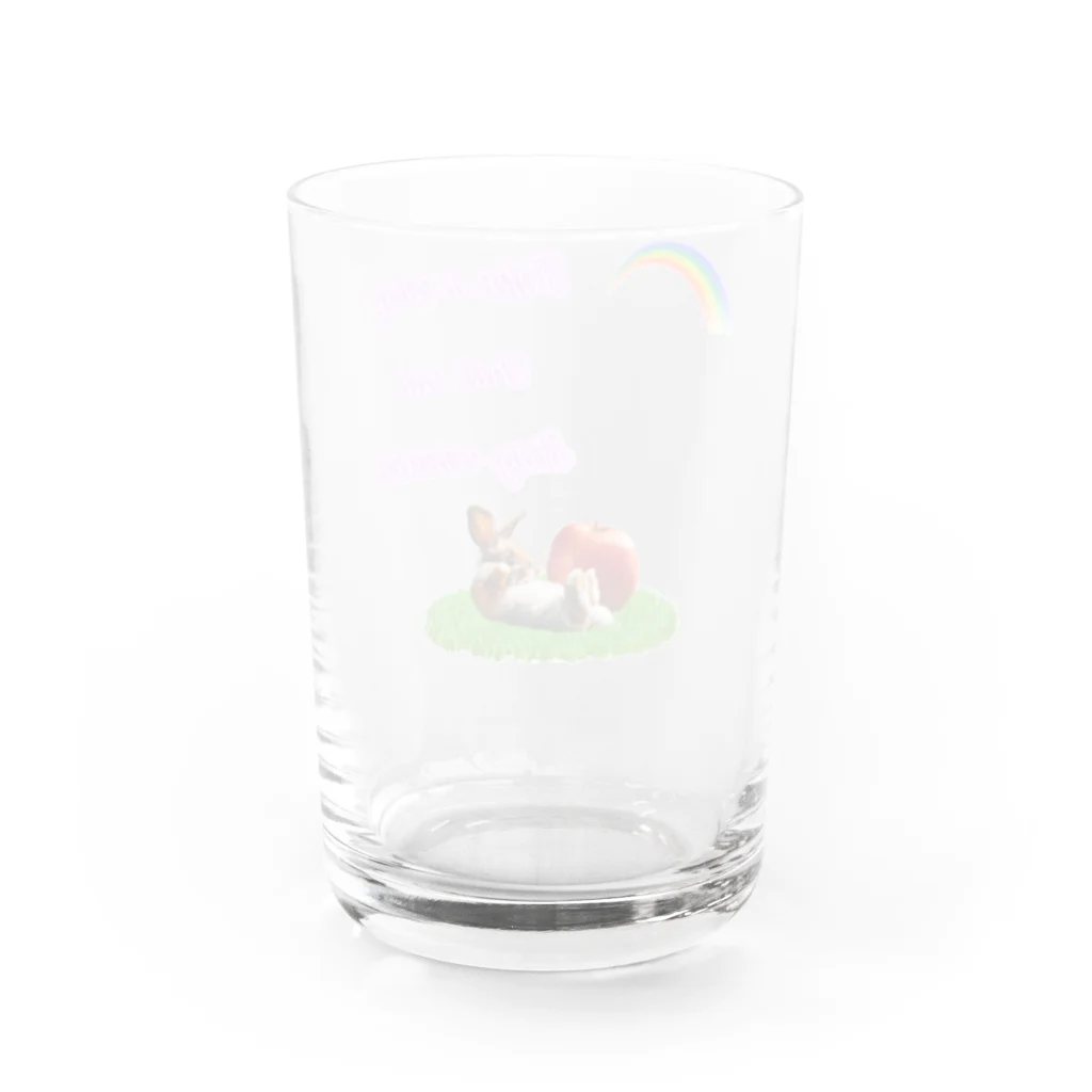 CHOCOLATEAの「心のリセット」 Water Glass :back