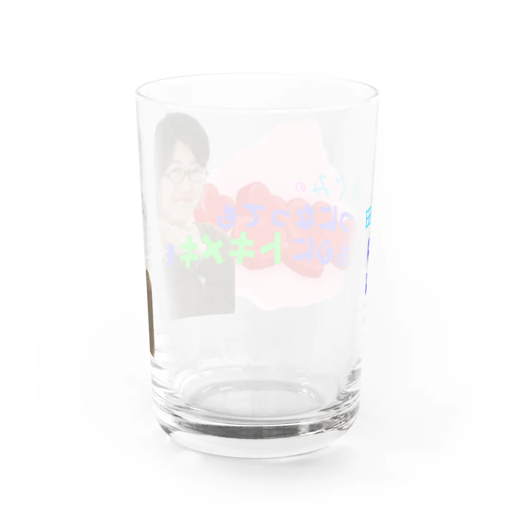 KANAANitemsの田村めぐみオフィシャルグッズ Water Glass :back