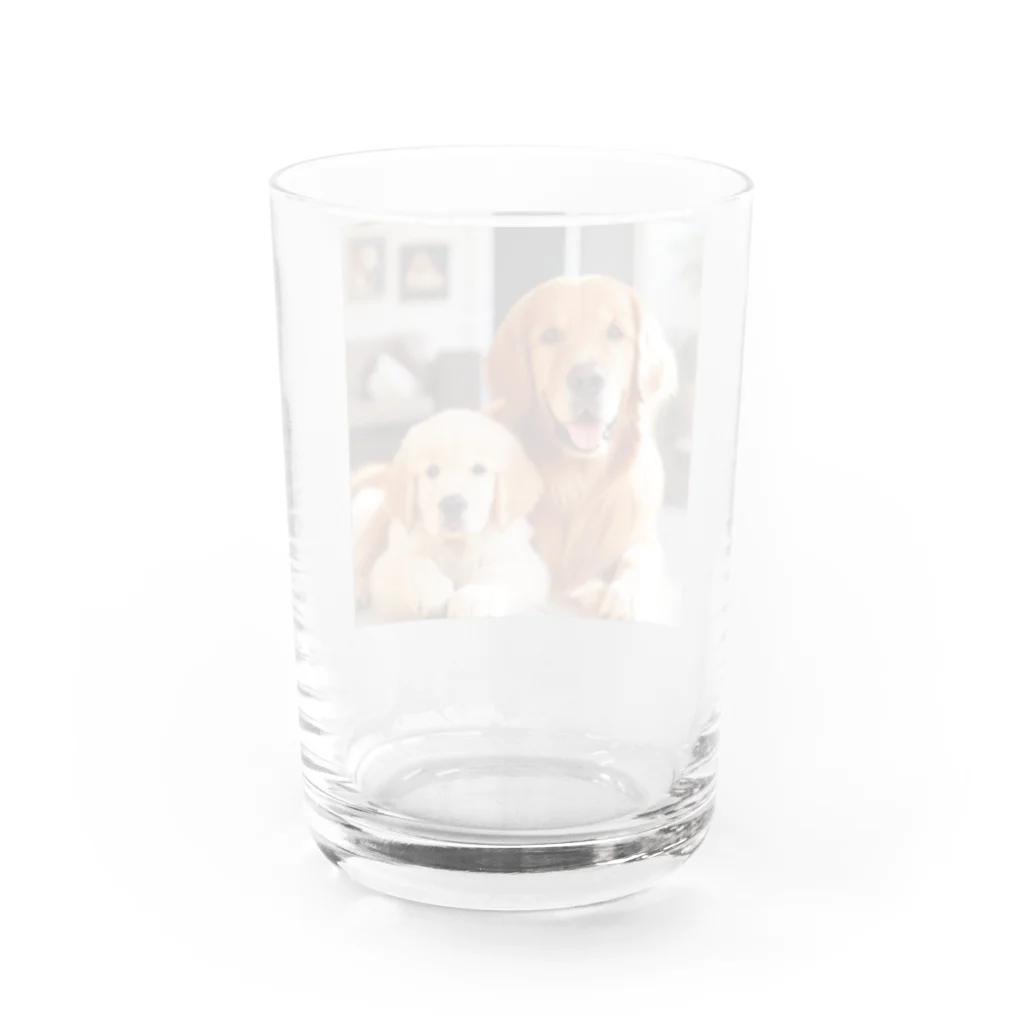 KAWAKamiのワンだふるゴールデン・セレクション Water Glass :back