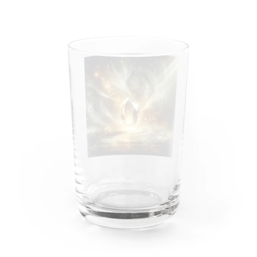 おしゃまんべの龍神のエネルギーが凝縮されたパワーストーン Water Glass :back