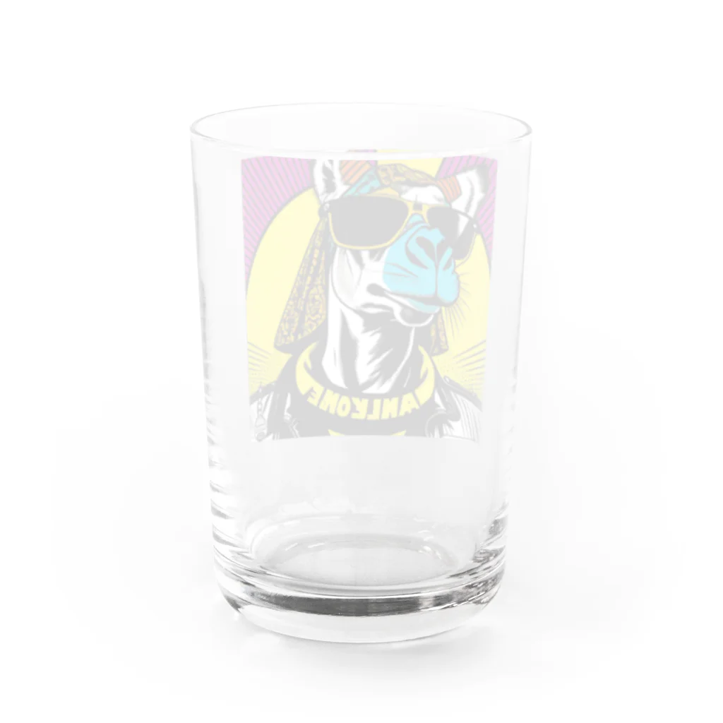 モスチルのcamelface Water Glass :back