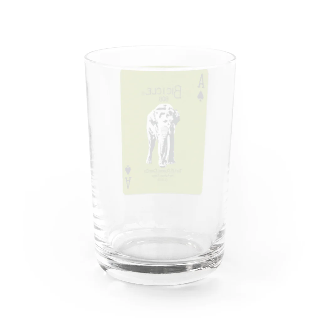 幸服屋のTRUMP  Elephant　Tシャツ Water Glass :back