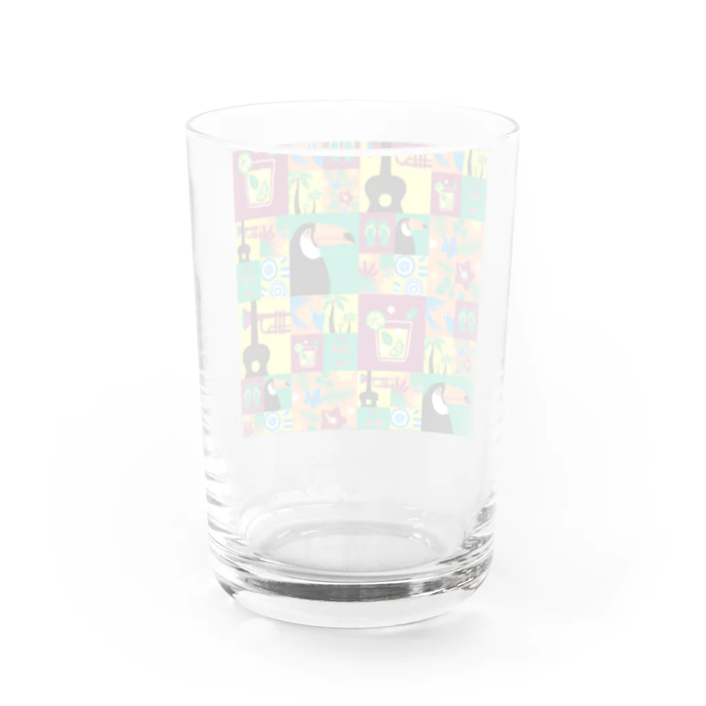 IZANAMI by Akane YabushitaのBrasilidades（リオのカーニバル） Water Glass :back