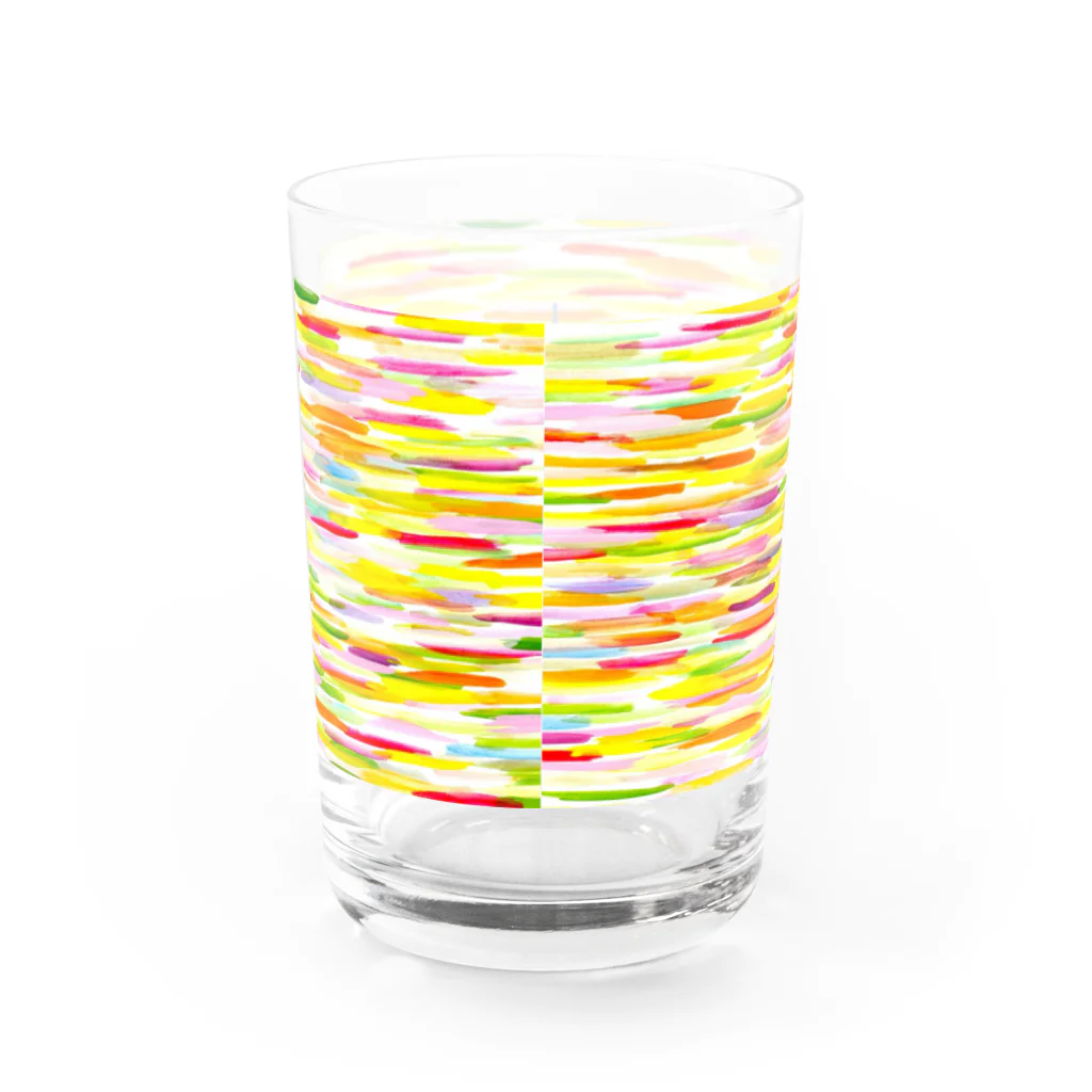 アオイハチドリプロジェクトのアオイハチドリプロジェクト11 Water Glass :back