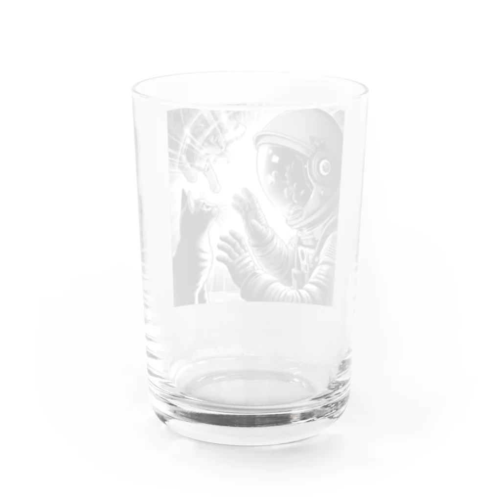 frogsystemの猫との遭遇 Water Glass :back