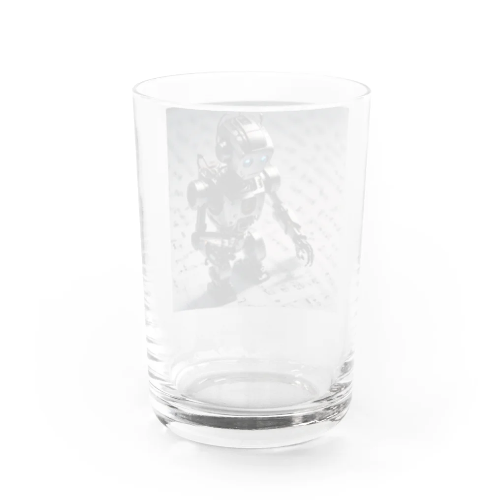 Yuelの作曲ロボット Water Glass :back