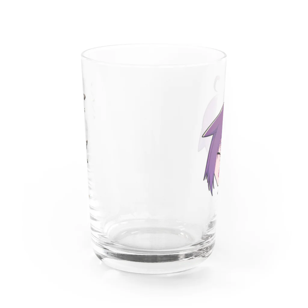 アルティメット佐々原の強い酒を飲んだ時の顔グラス Water Glass :back