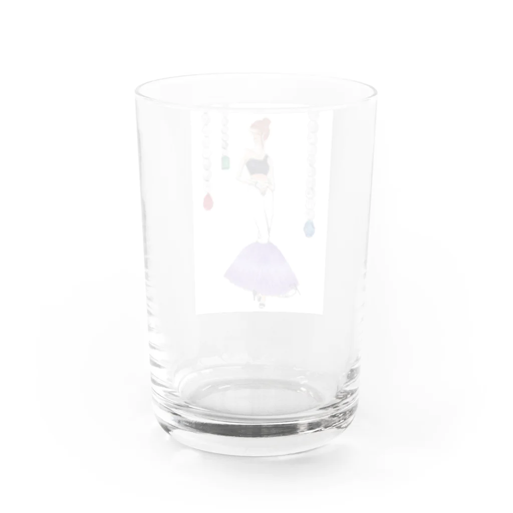 Atelier Pudgy のpetit bijou（小さな宝石） Water Glass :back