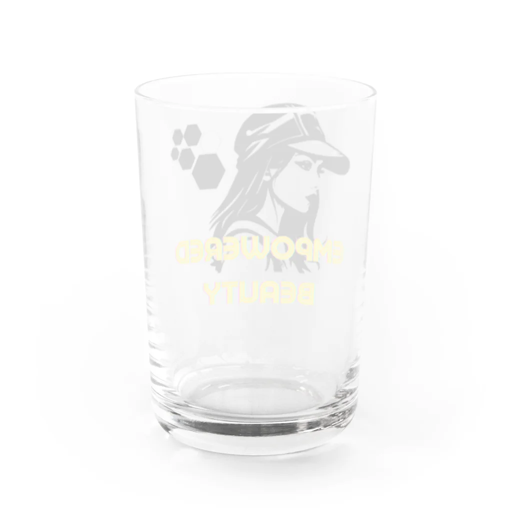 CHIBE86のエンパワードビューティー Water Glass :back