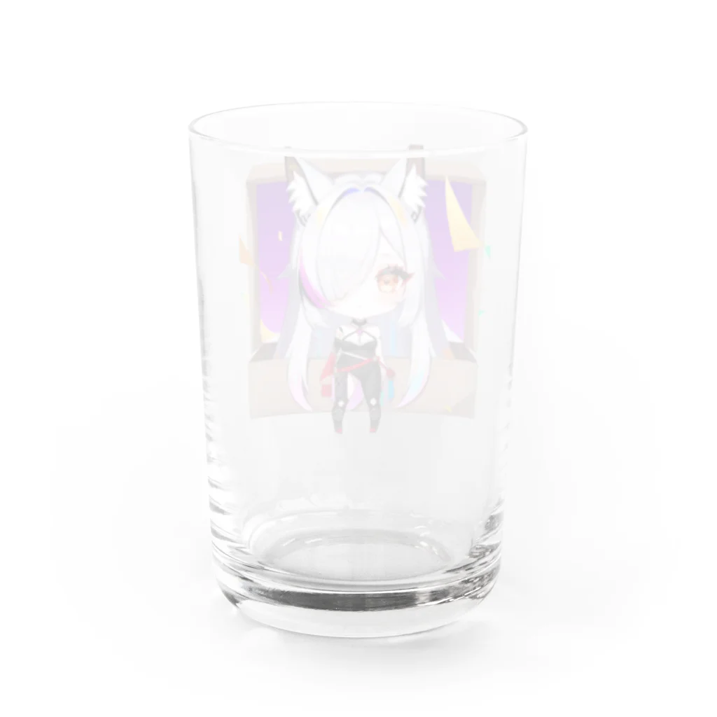 momonekokoの獣耳の女の子 Water Glass :back