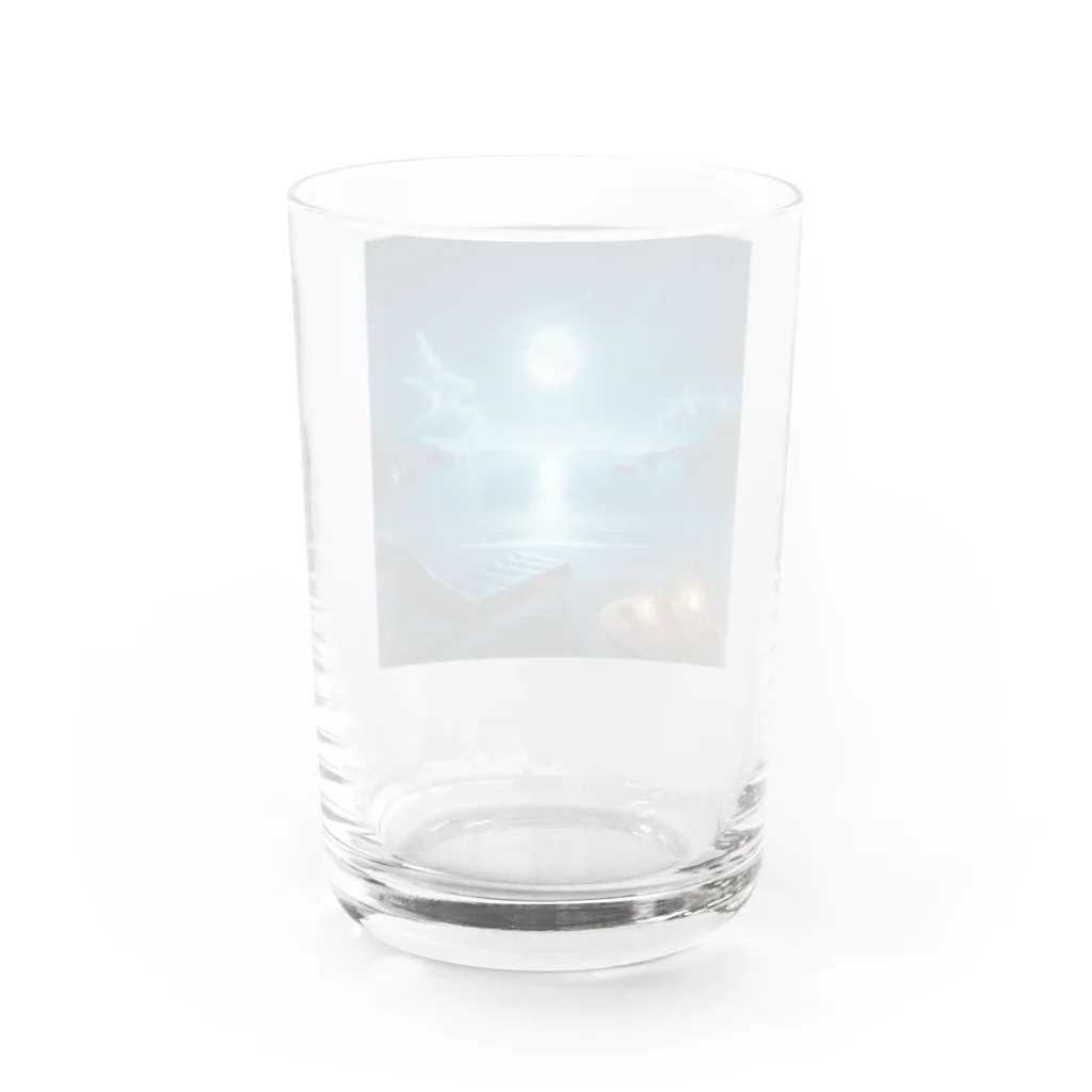 RIKUPANDAのNight sea Water Glass :back