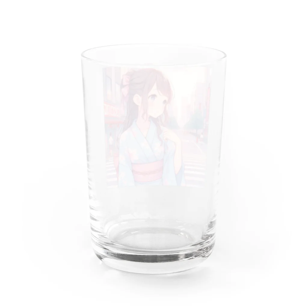 yukatagirlsの「あの人、まだかなあ？」 Water Glass :back