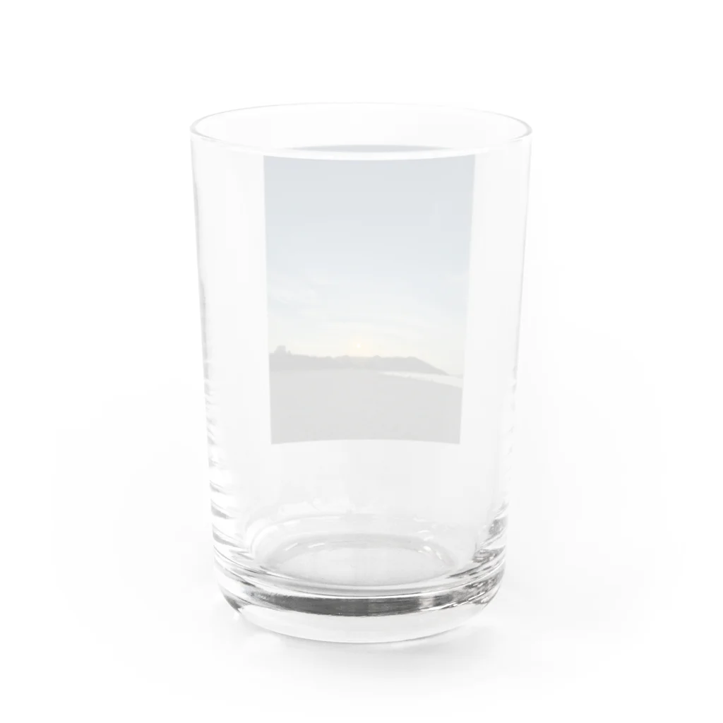 t-Lのsea Water Glass :back