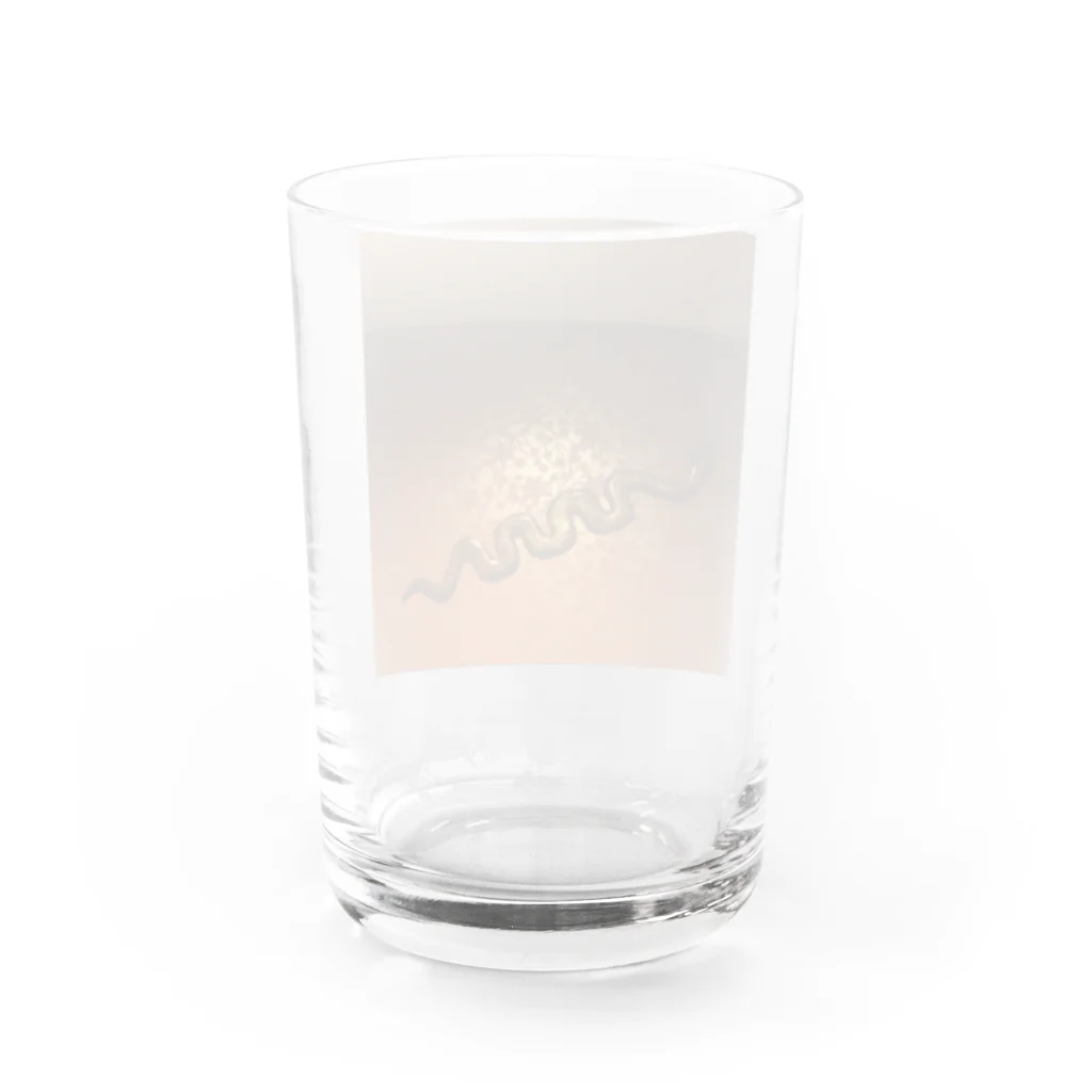 ninja-E2deP9eDnXQgの幸運のsnake Water Glass :back