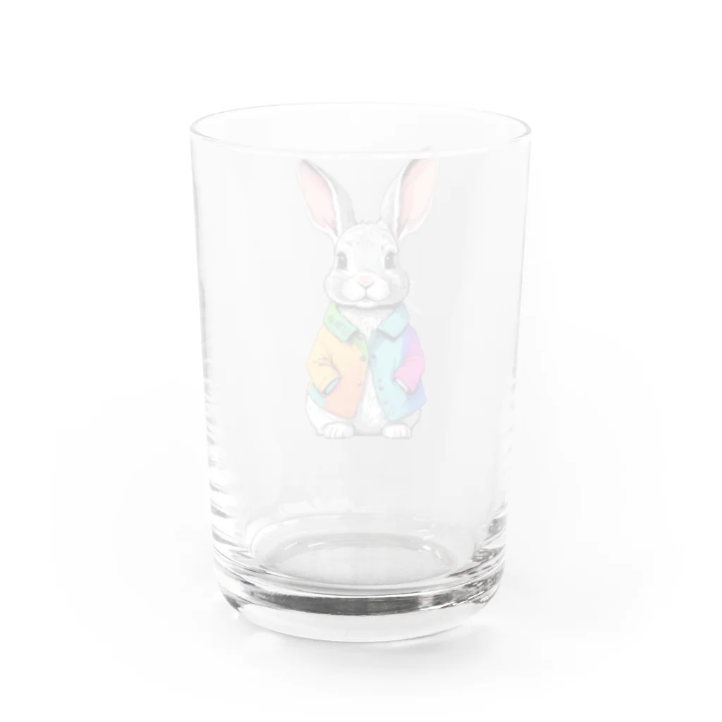 STTakuyaのオーバーサイズラービーッド Water Glass :back