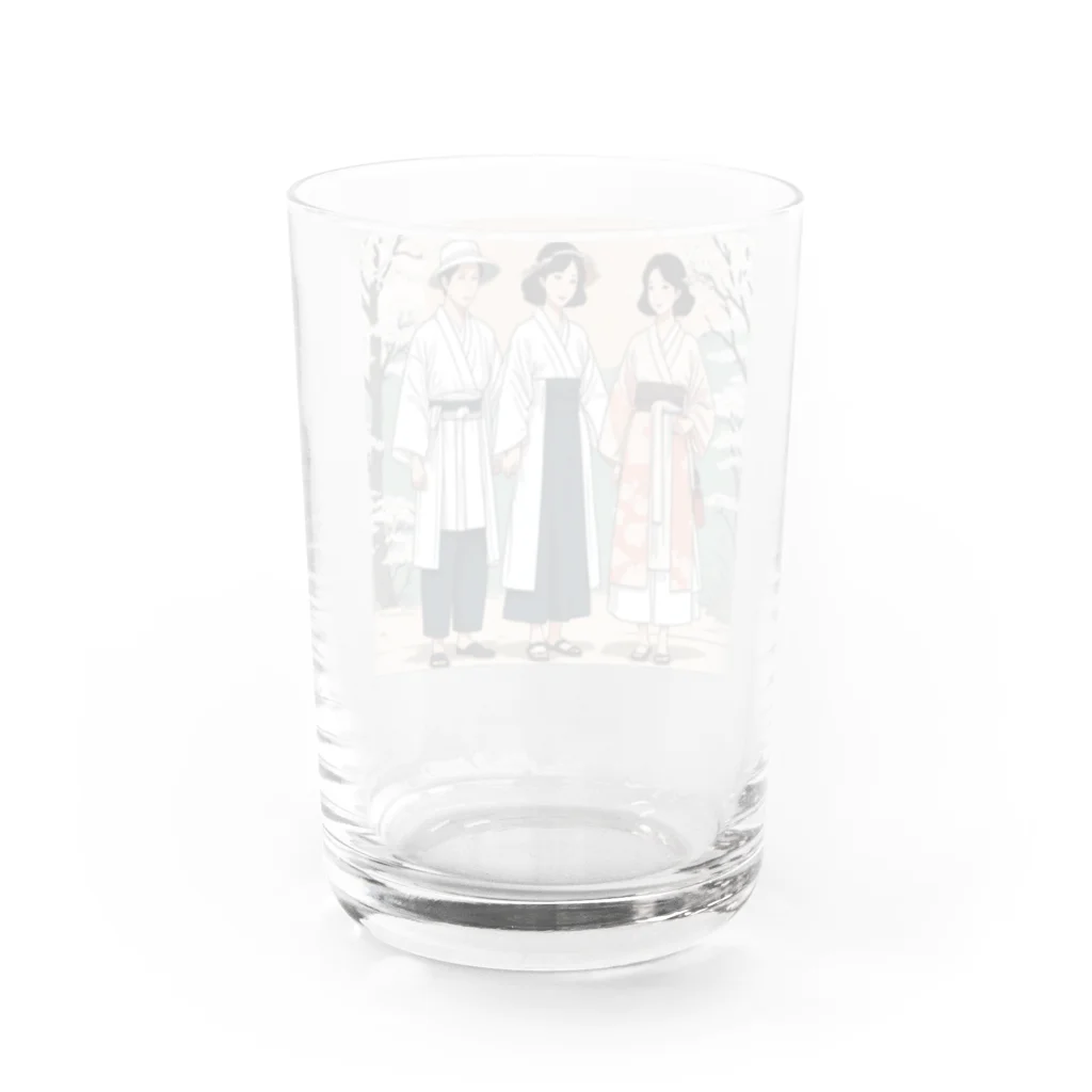 yukki1975の6月_衣替え Water Glass :back