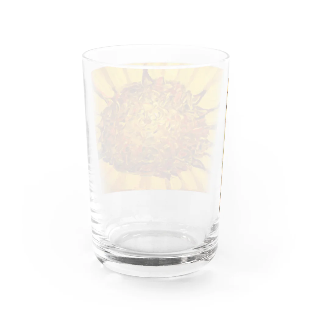 TOMOYA MURAKAMIのSUN FLOWER  Water Glass :back