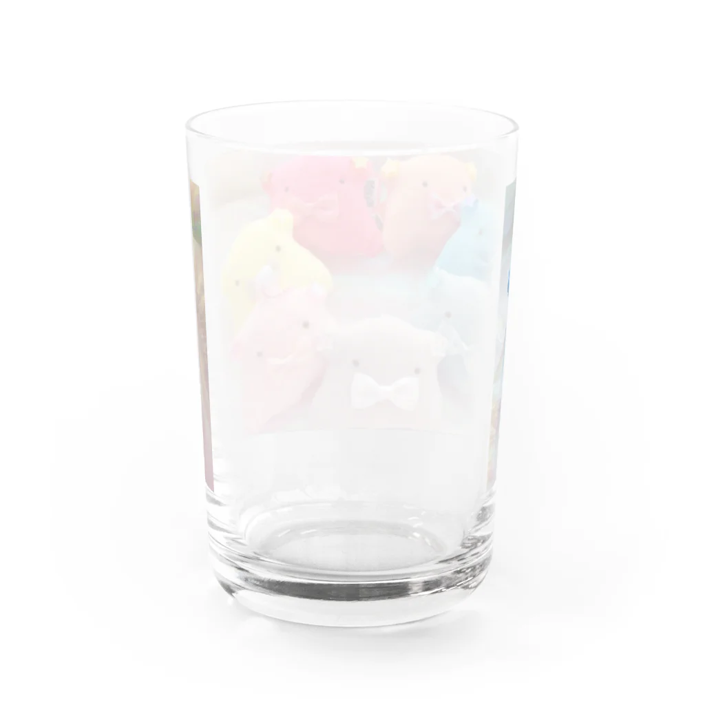 jellyfish by liccaのふわめんグラス Water Glass :back