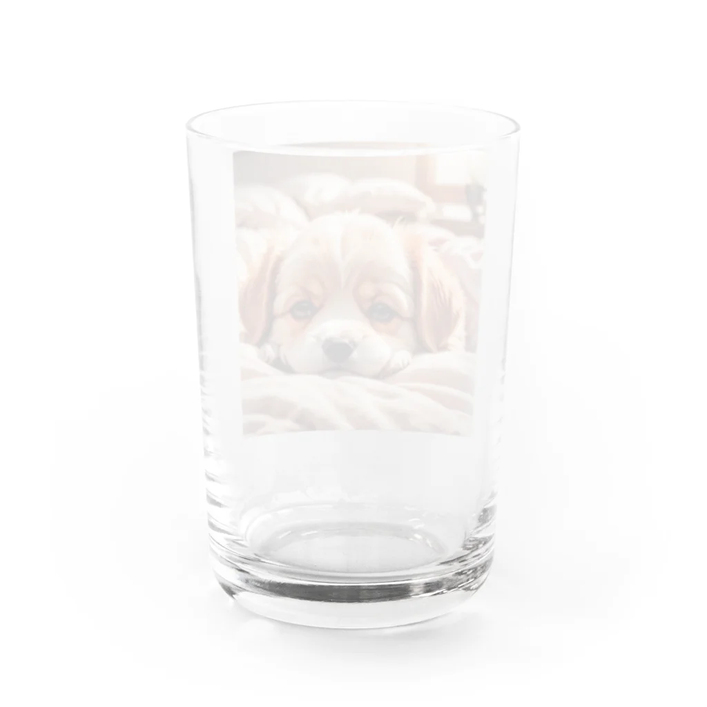 kunelezuraのワンだふるドッグデザイン3 Water Glass :back