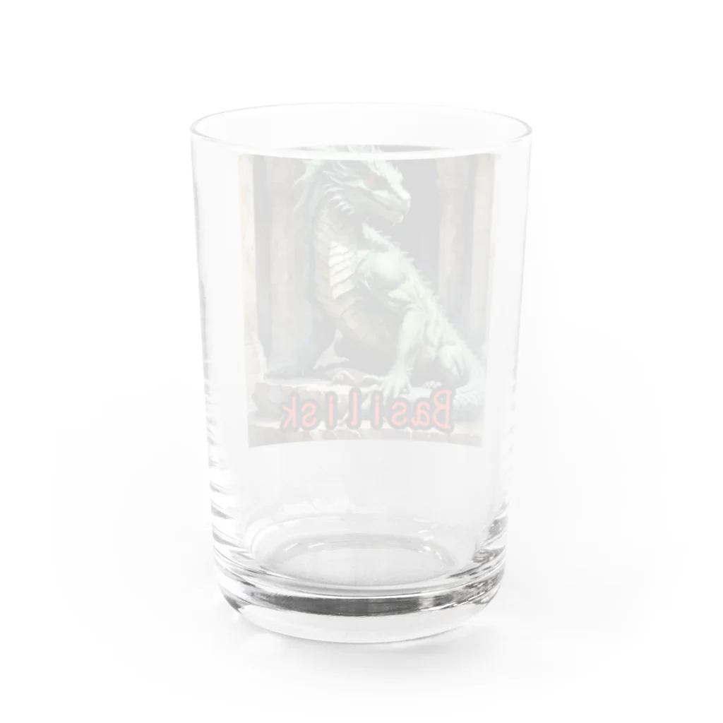 nkbg50のモンスターシリーズ（リアル）：Basilisk Water Glass :back