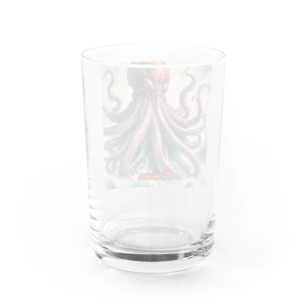 nkbg50のモンスターシリーズ（リアル）：Kraken Water Glass :back