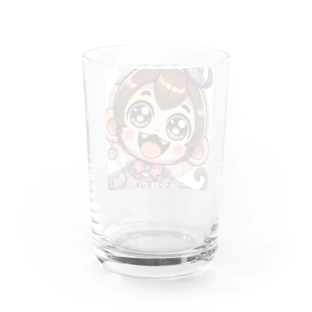 Makisuのさる吉 Water Glass :back