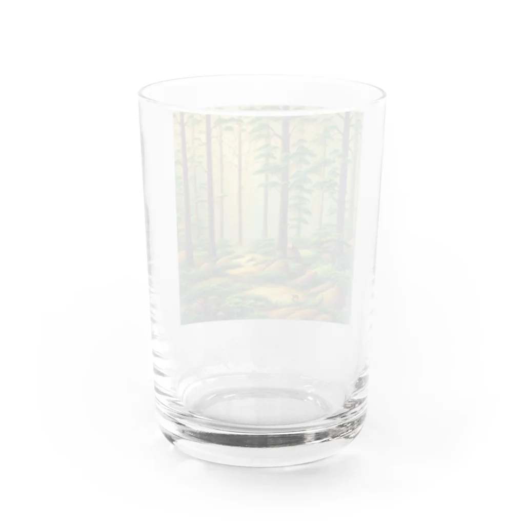 positive_poem05の森の中で創作活動 Water Glass :back