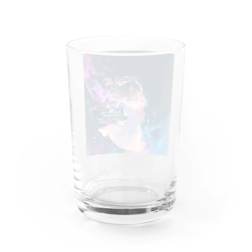 花束娘のFlowers Blooming in the Night Water Glass :back