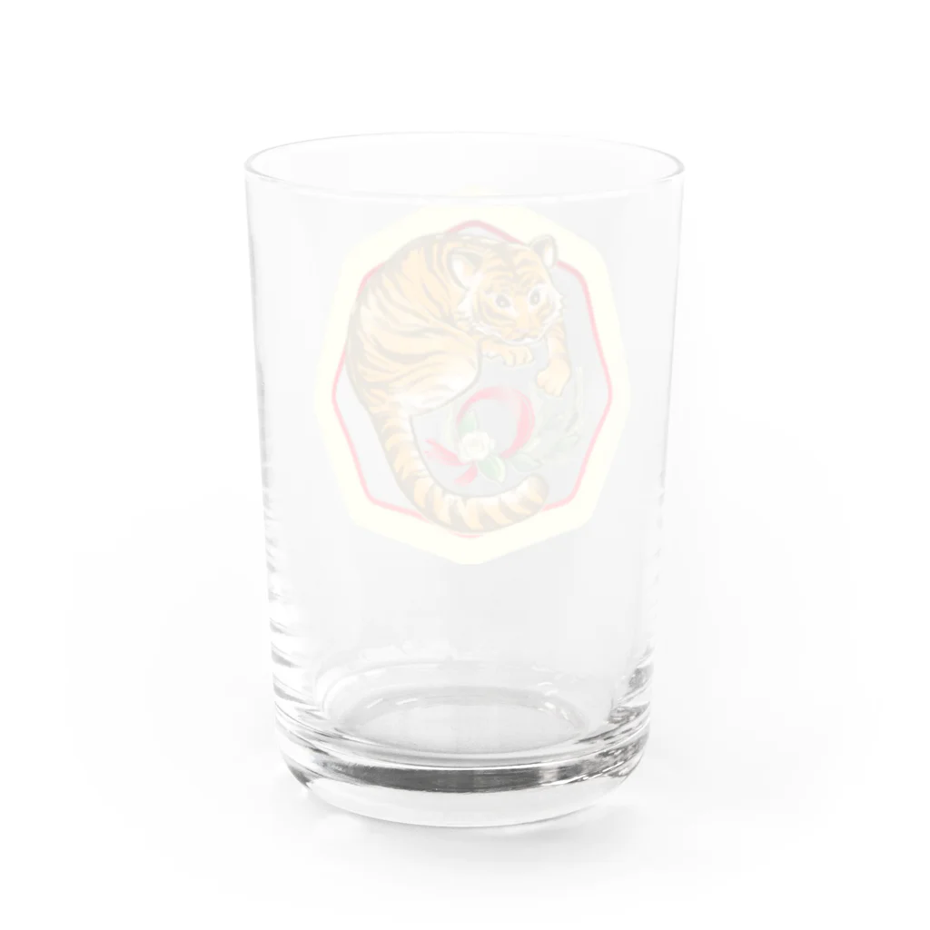 Razuri*｜ラズリ図案室の虎と虎杖 Water Glass :back